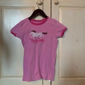 A pyjamas t-shirt
